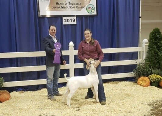 Heart of Tennessee Grand Champion Market Goat