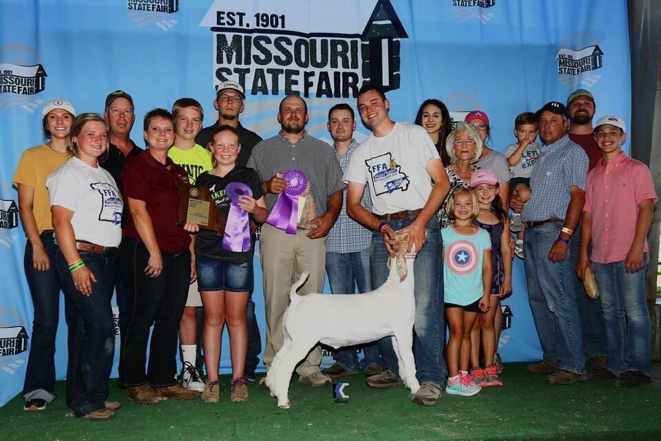 Missouri State Fair Grand Champion Market Goat 