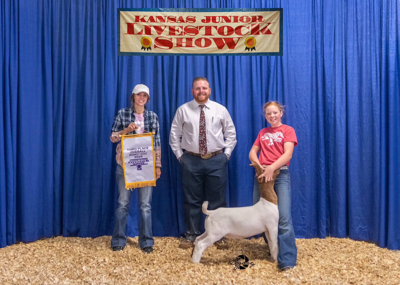 Fourth Overall Doe Kansas Junior Livestock Show