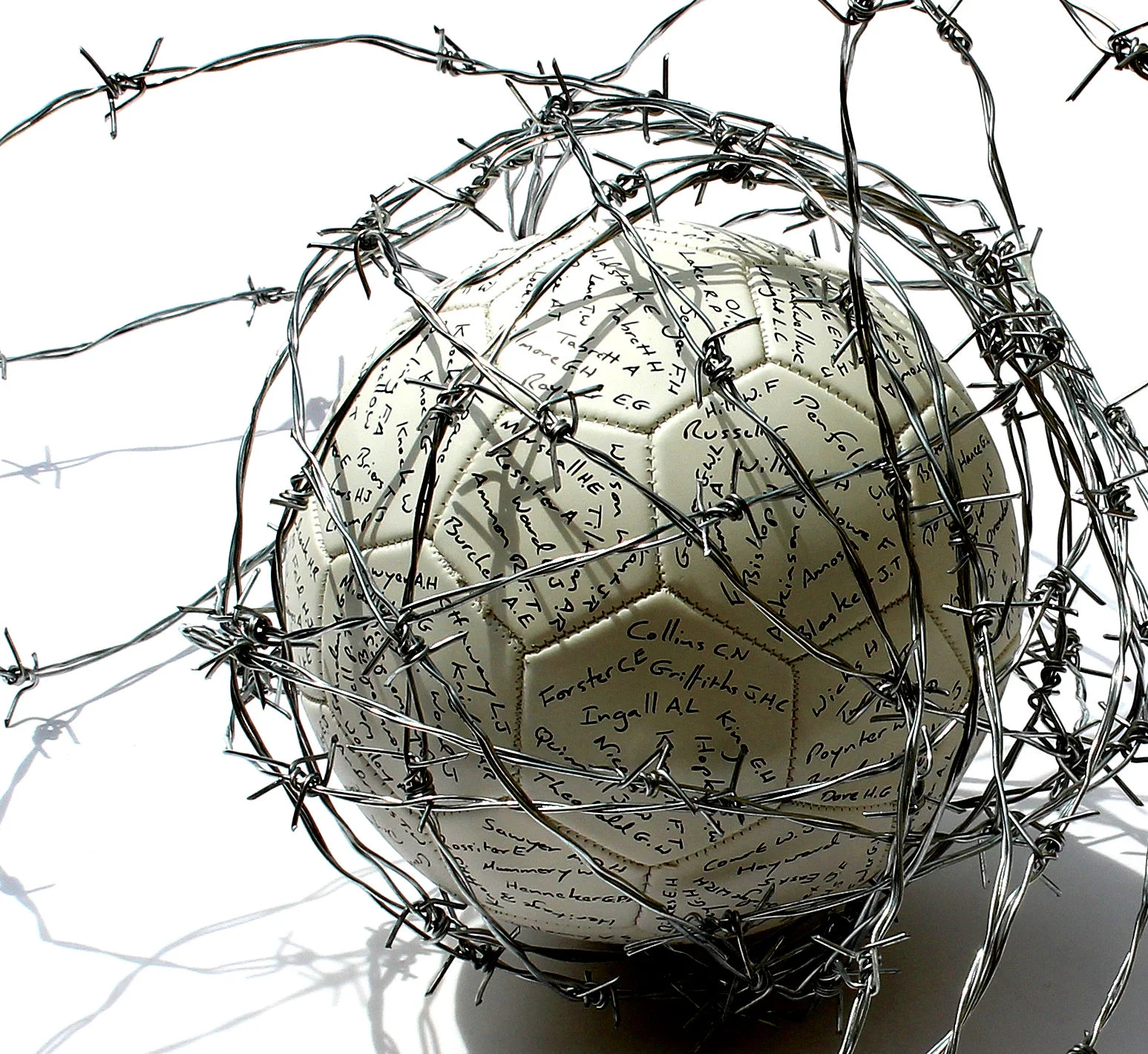 War? We’d Rather Play Football! DETAIL