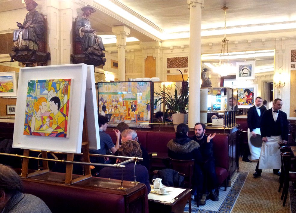 Les Deux Magots Exhibition