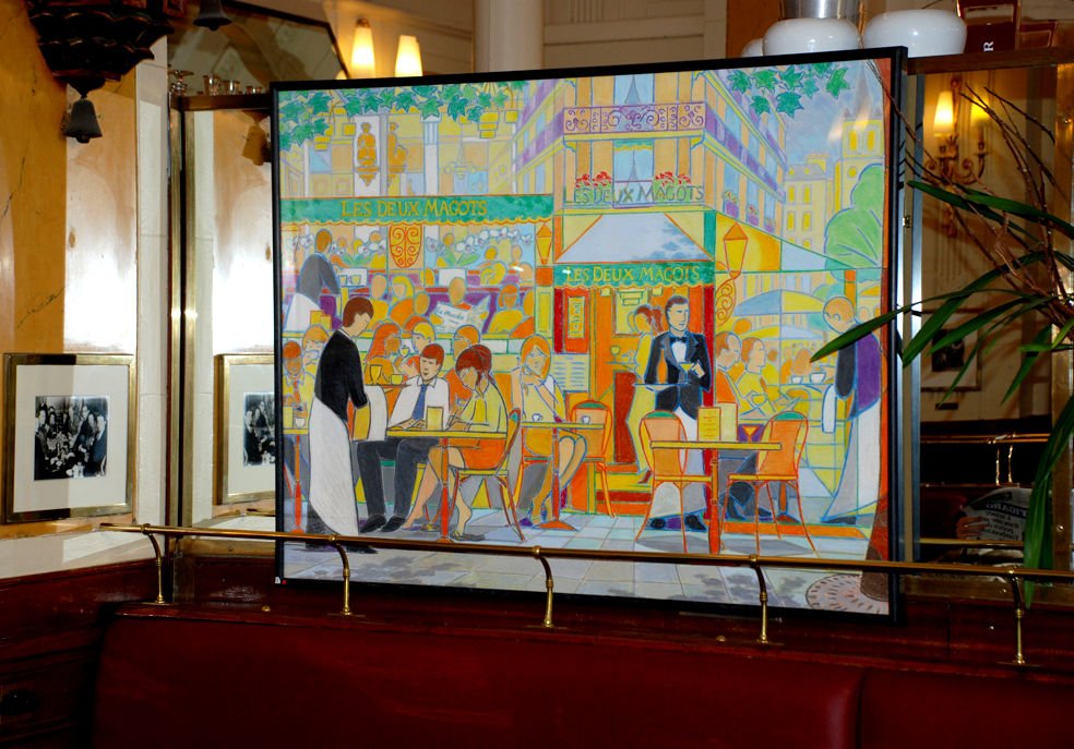 Les Deux Magots Exhibition