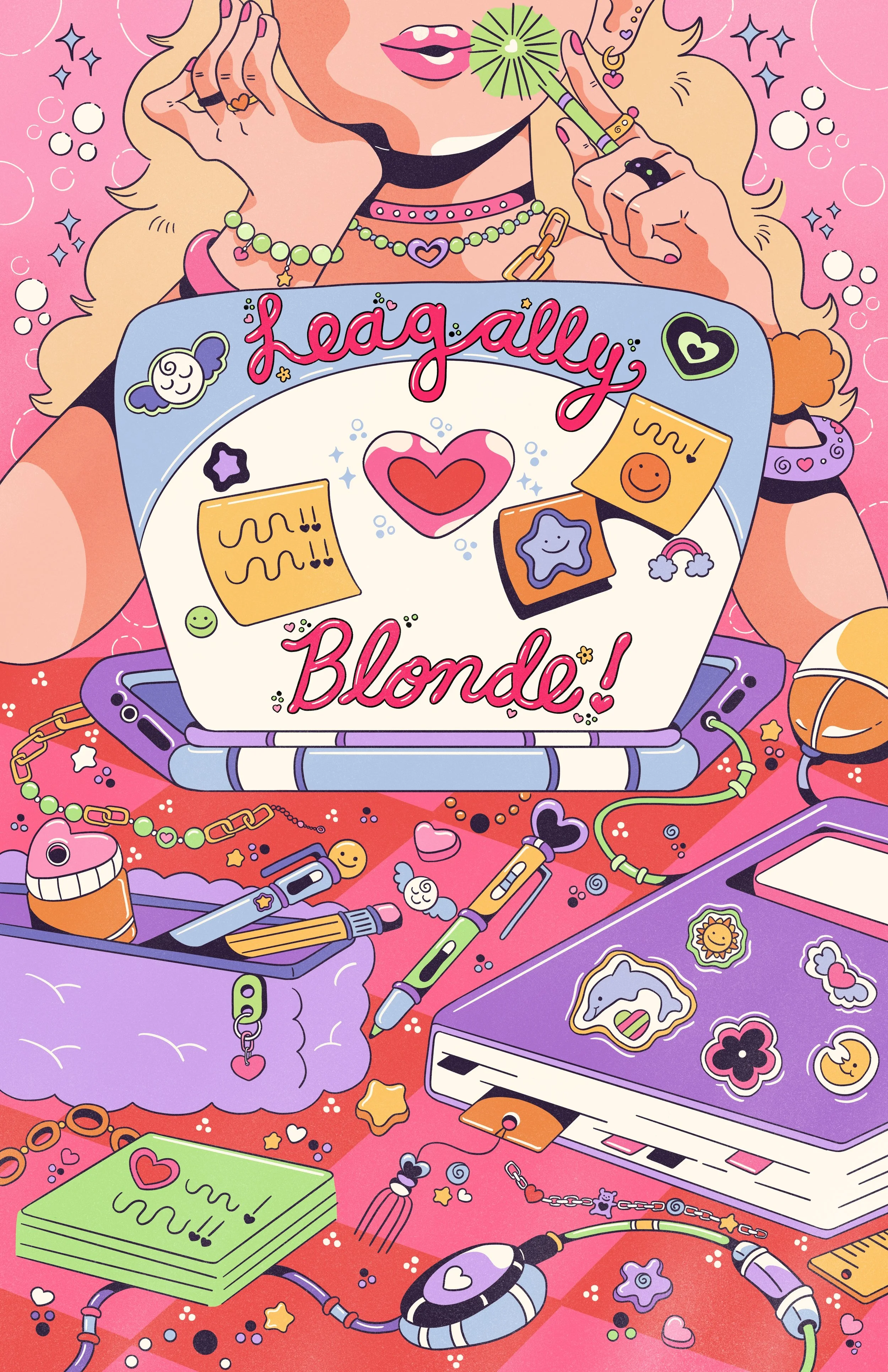 Legally blonde poster