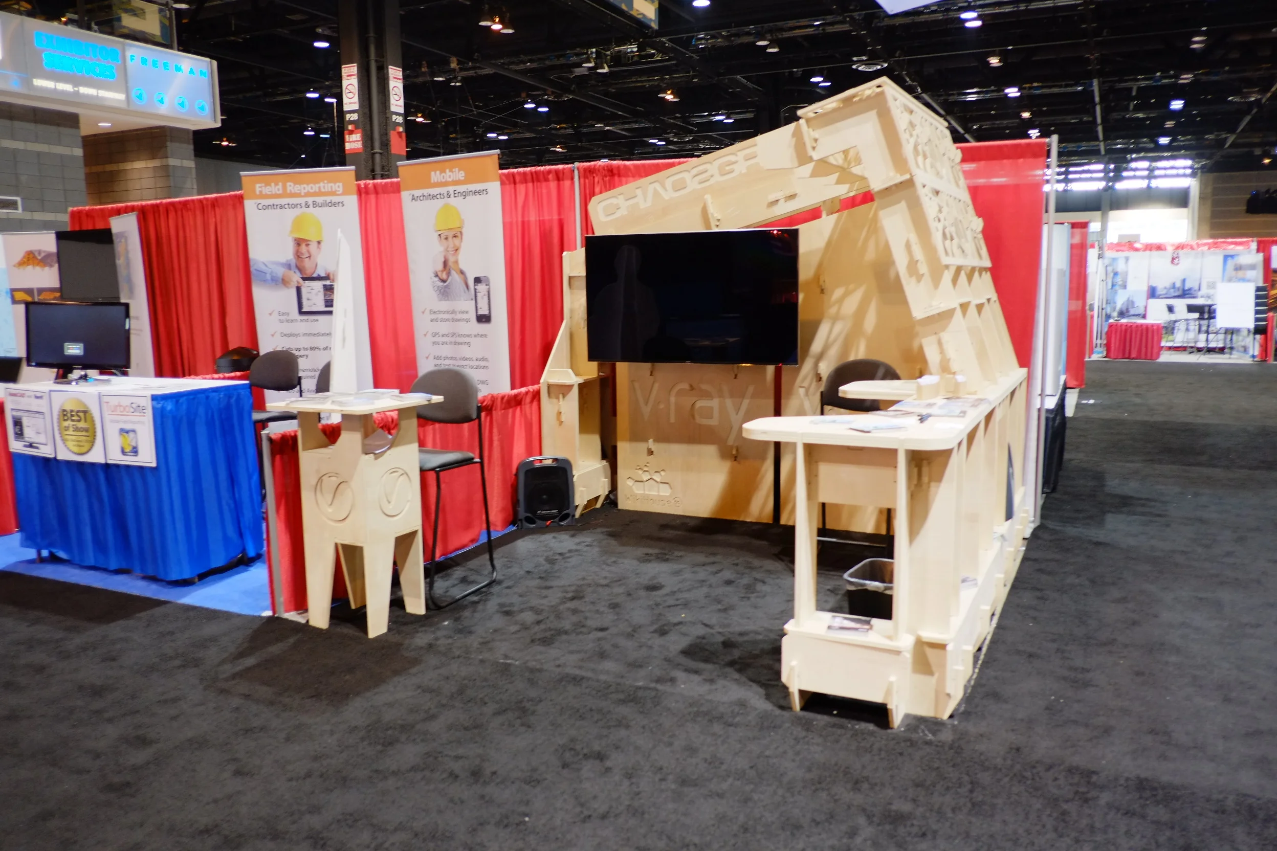 Chaos Group | 2014 AIA Booth Design