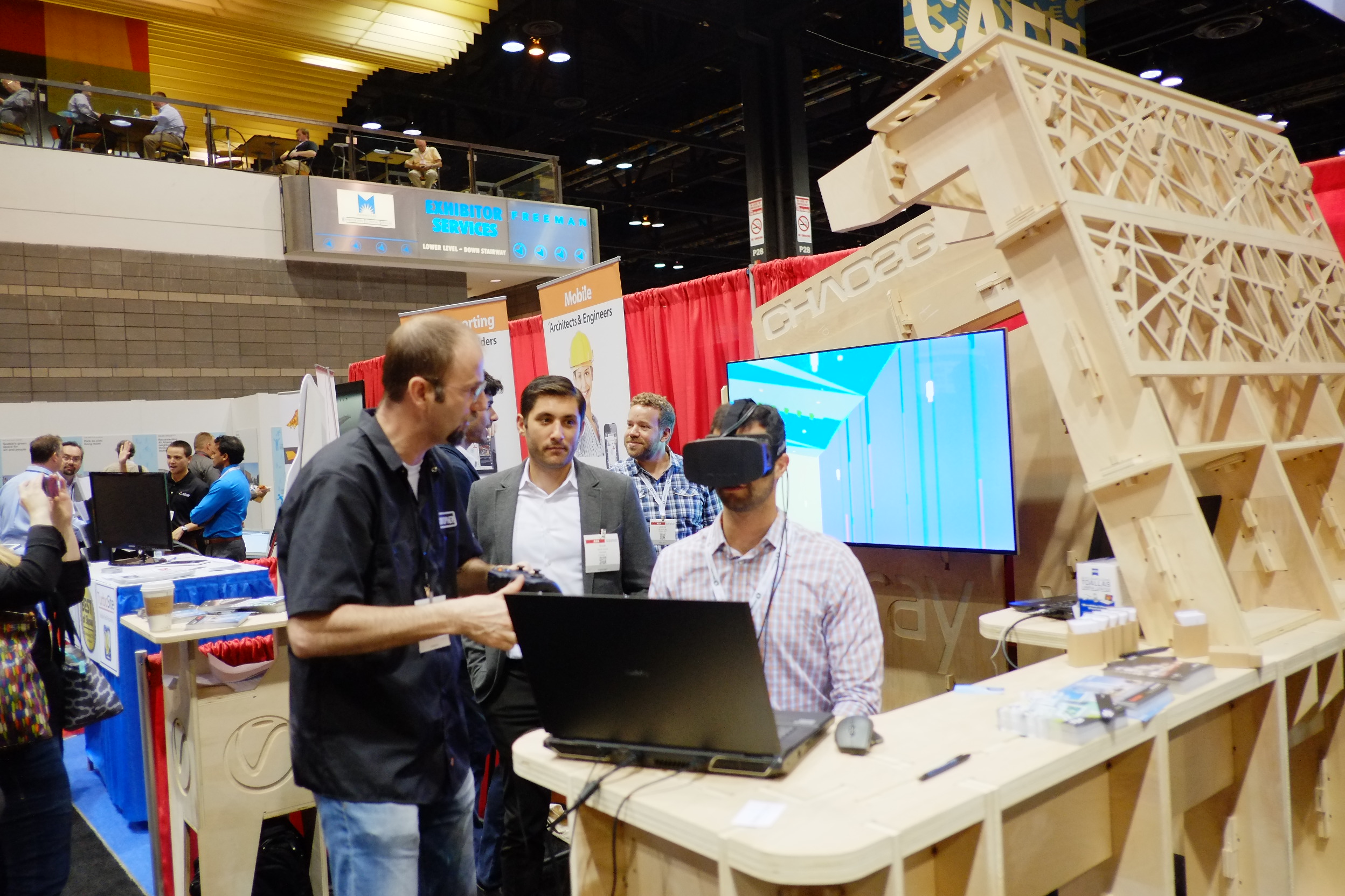 Chaos Group | 2014 AIA Booth Design