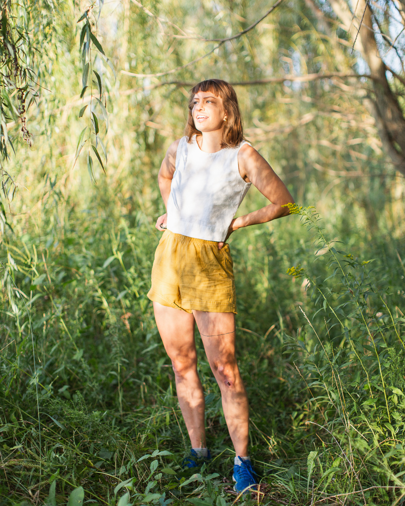 Chamomile Crop and Dress Digital Pattern — SARAH KIRSTEN
