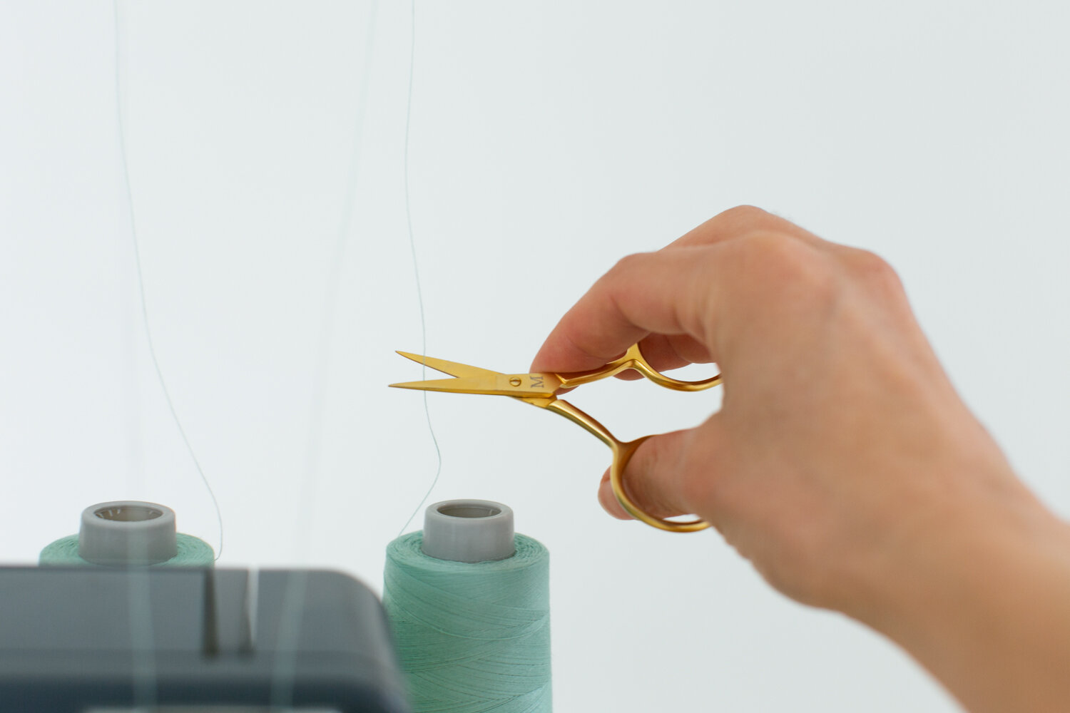 Five Ways to Finish a Serger Thread Chain / Amy Alan / Really Handmade