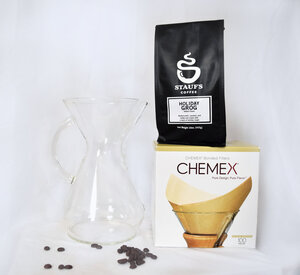 Chemex & Escali Combo - Coffee Gift Set – Fresh Roasted Coffee