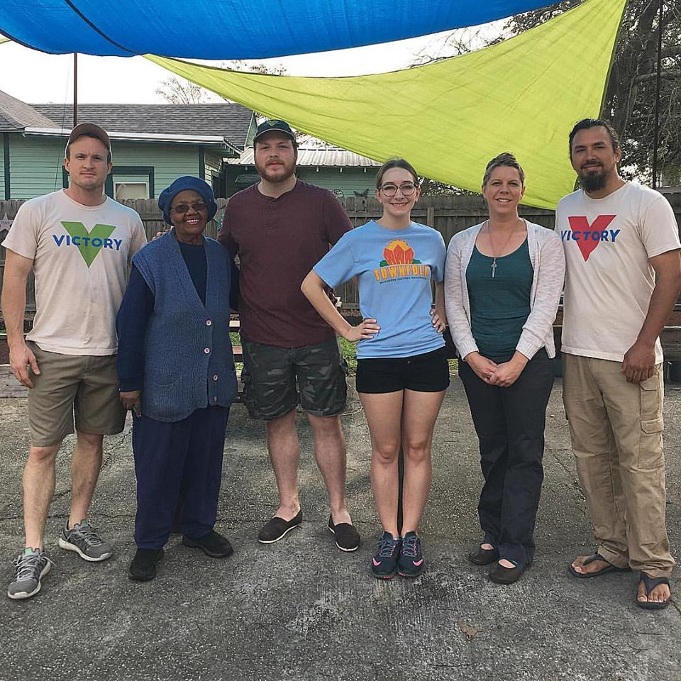 From left to right: Alex Guillory, Amy Dalcour, Jacob Danos, Brittany Boudreaux, Leigh Billeaud, and Tim Gonzales Credit: Mallory Broussard