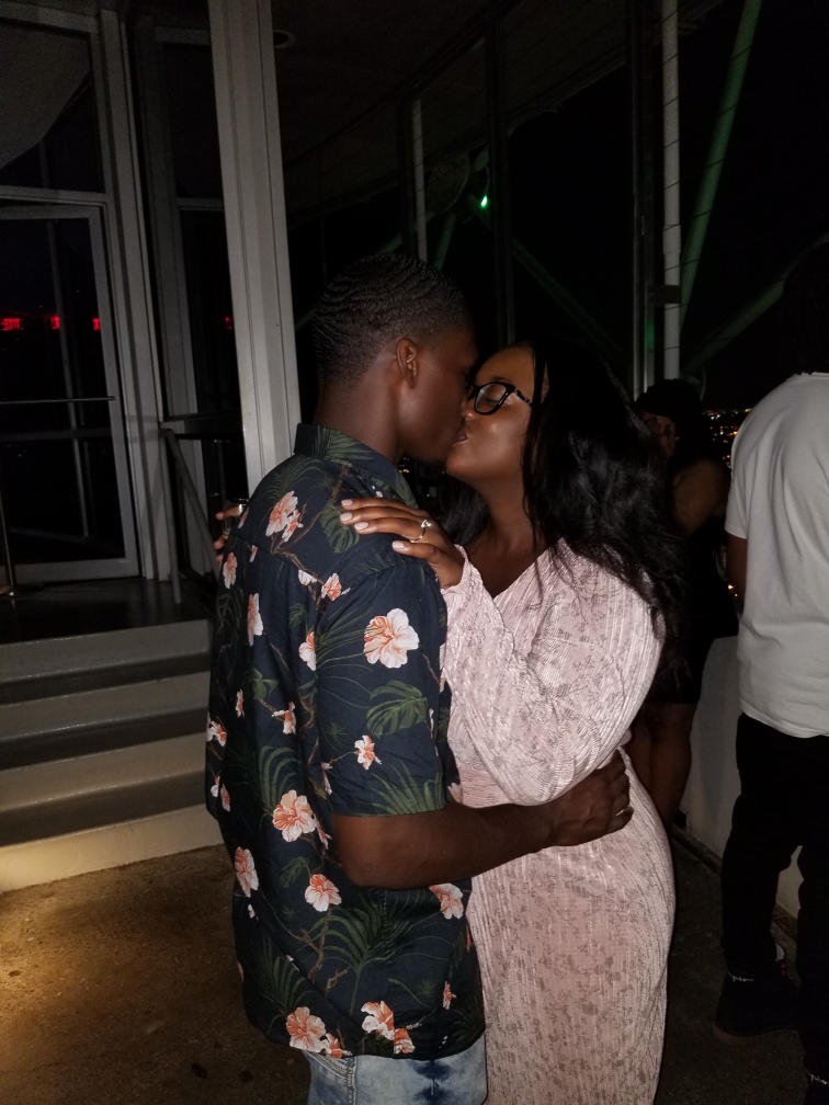 We barely show PDA in front of friends and family but this was a perfect excuse. Don’t you agree?