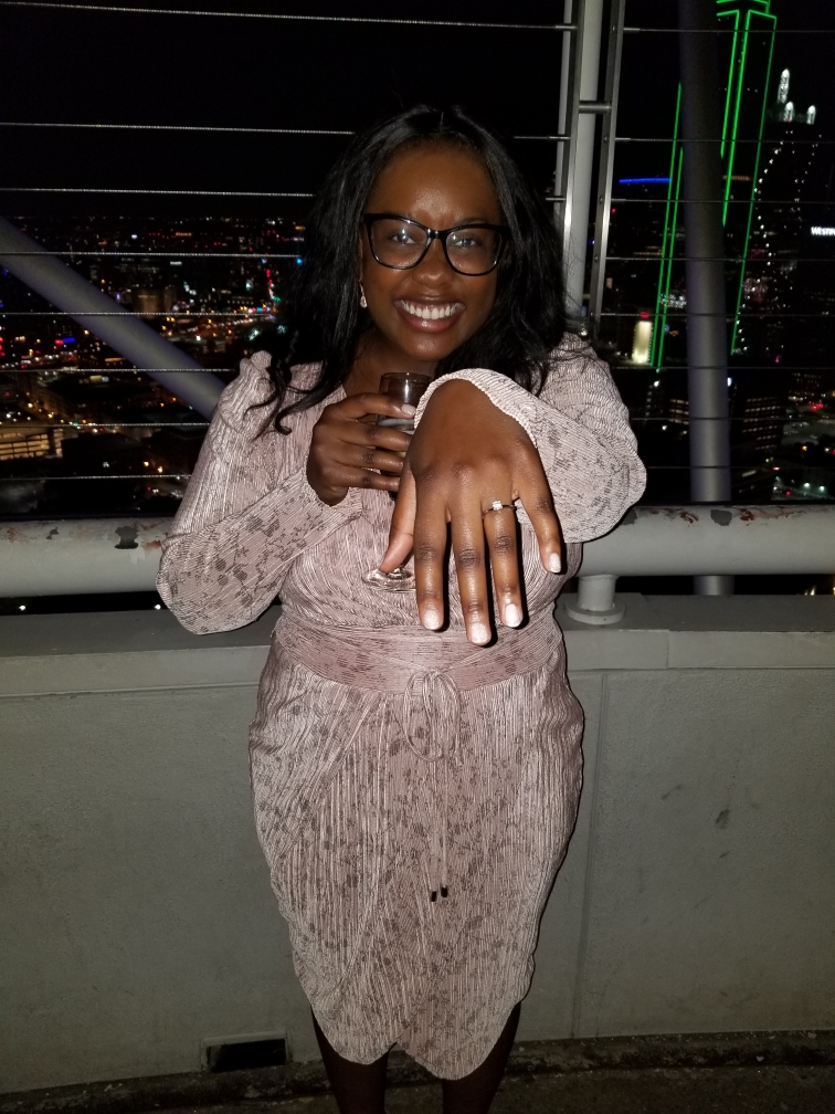 Future Mrs. Thompson in the Building!!!