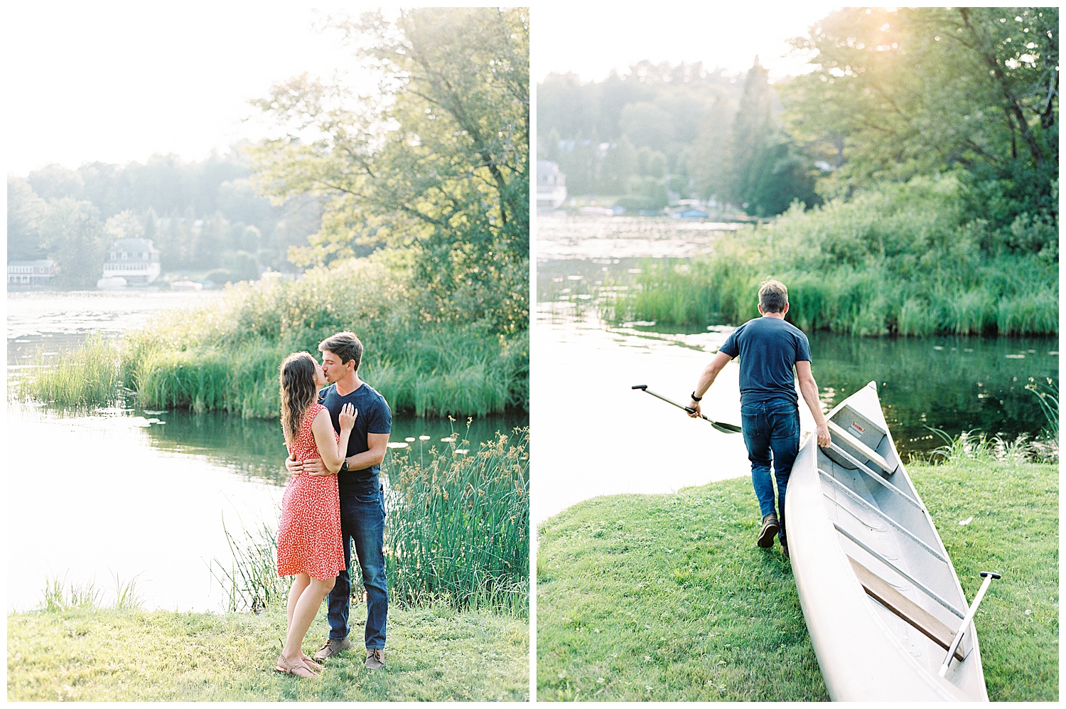 vermont engagement session