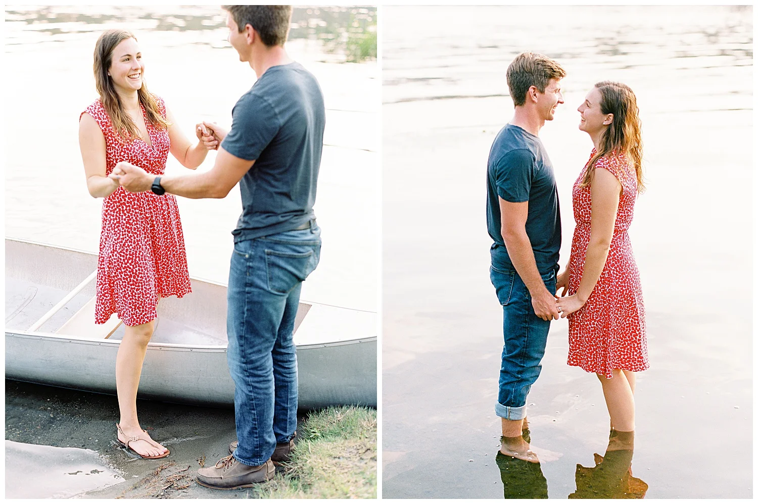 lakeside engagement