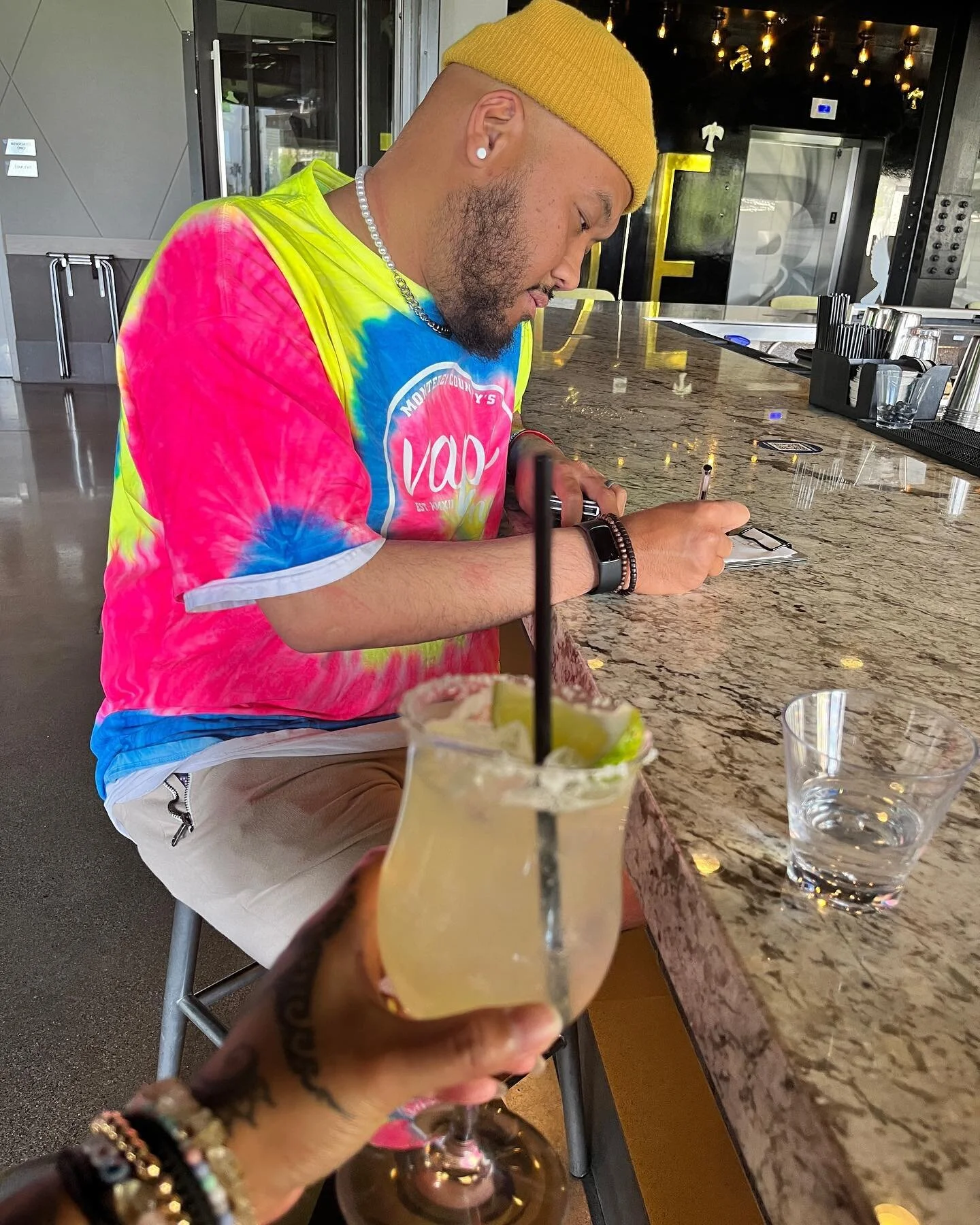 Everybody please help me wish my husband a happy happy birthday!! 

I love you and literally all the many hats you wear 🥰😂 Cheers to the 38 years and God willing, the many more to come celebrating YOU. You&rsquo;re our solid foundation and everyday