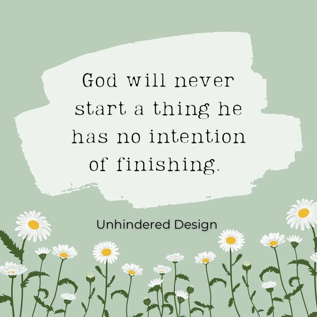 In the waiting, the hard places and the in between&rsquo;s remember that He is a promise-keeper. If he brought you to it, he&rsquo;ll get you through it. Don&rsquo;t give up on the things meant for you because it gets hard or takes longer than you th