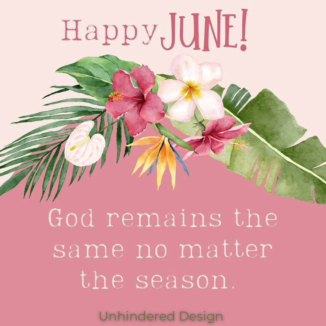 As we enter into the summer season I&rsquo;m reminded that seasons only last a little while. The end of a rainy spring means the beginning of a sunny summer. In the same sense the end of grief or struggles means moving into a season of growth and hea