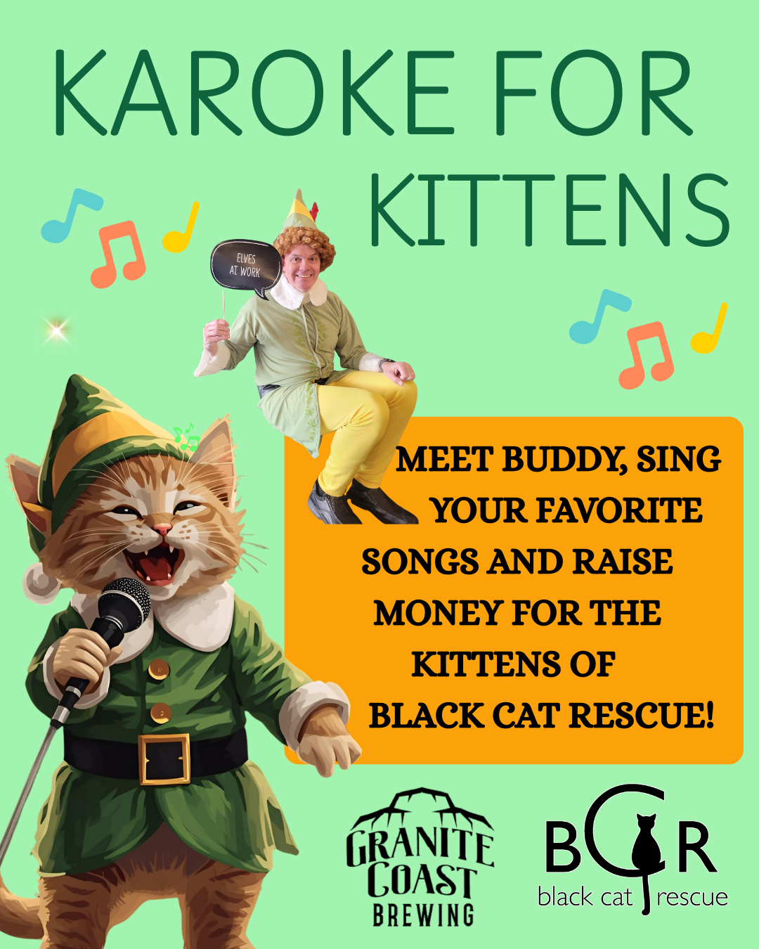 Karaoke for Kittens: Holiday Karaoke with Buddy and Friends