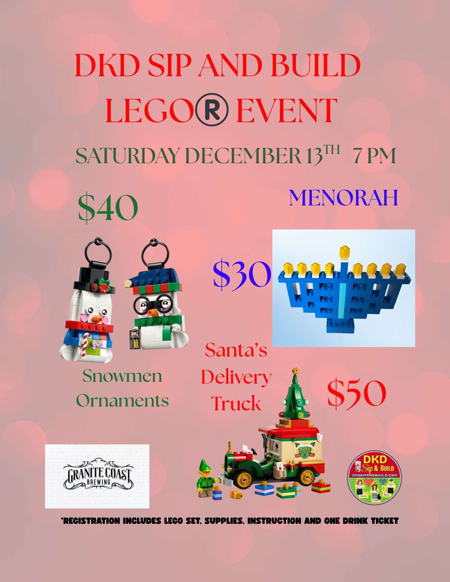 Lego Sip &amp; Build: Holiday Build
