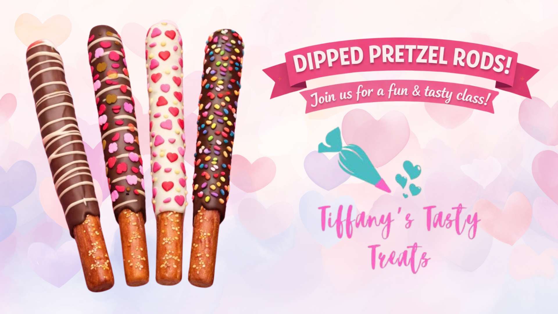 Dipped Pretzel Rod Workshop