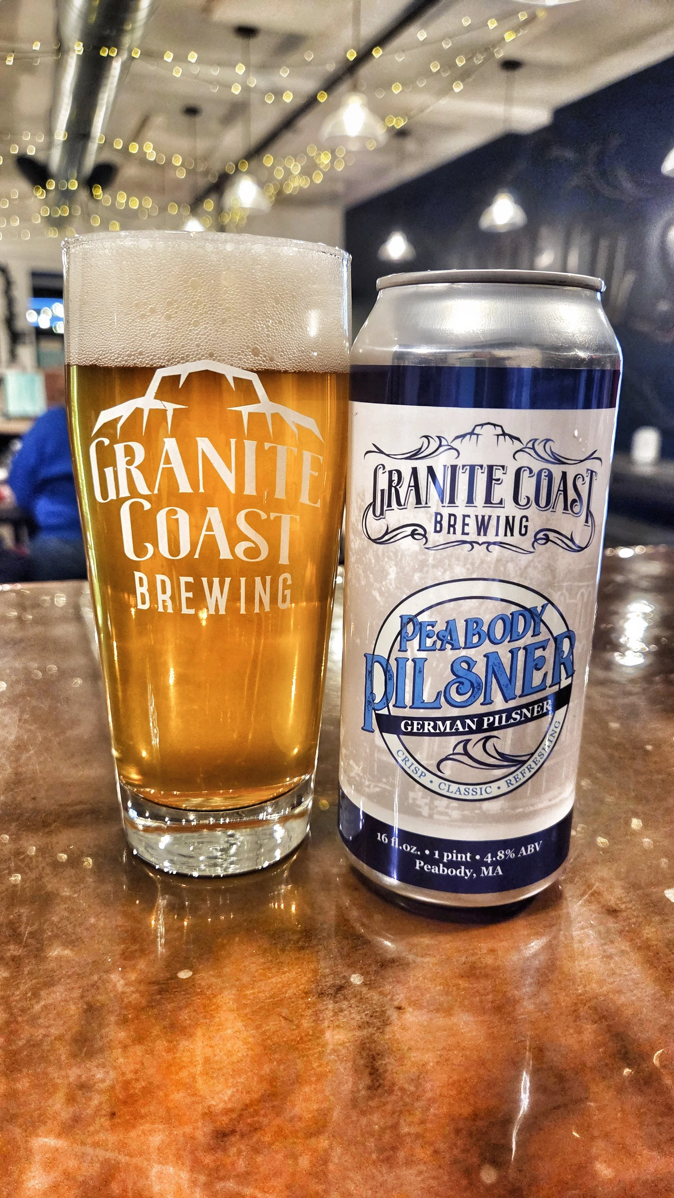 Peabody Pilsner (can pour only)