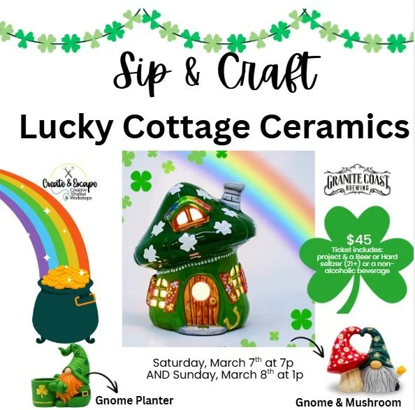 Family St. Patrick's Day Ceramics