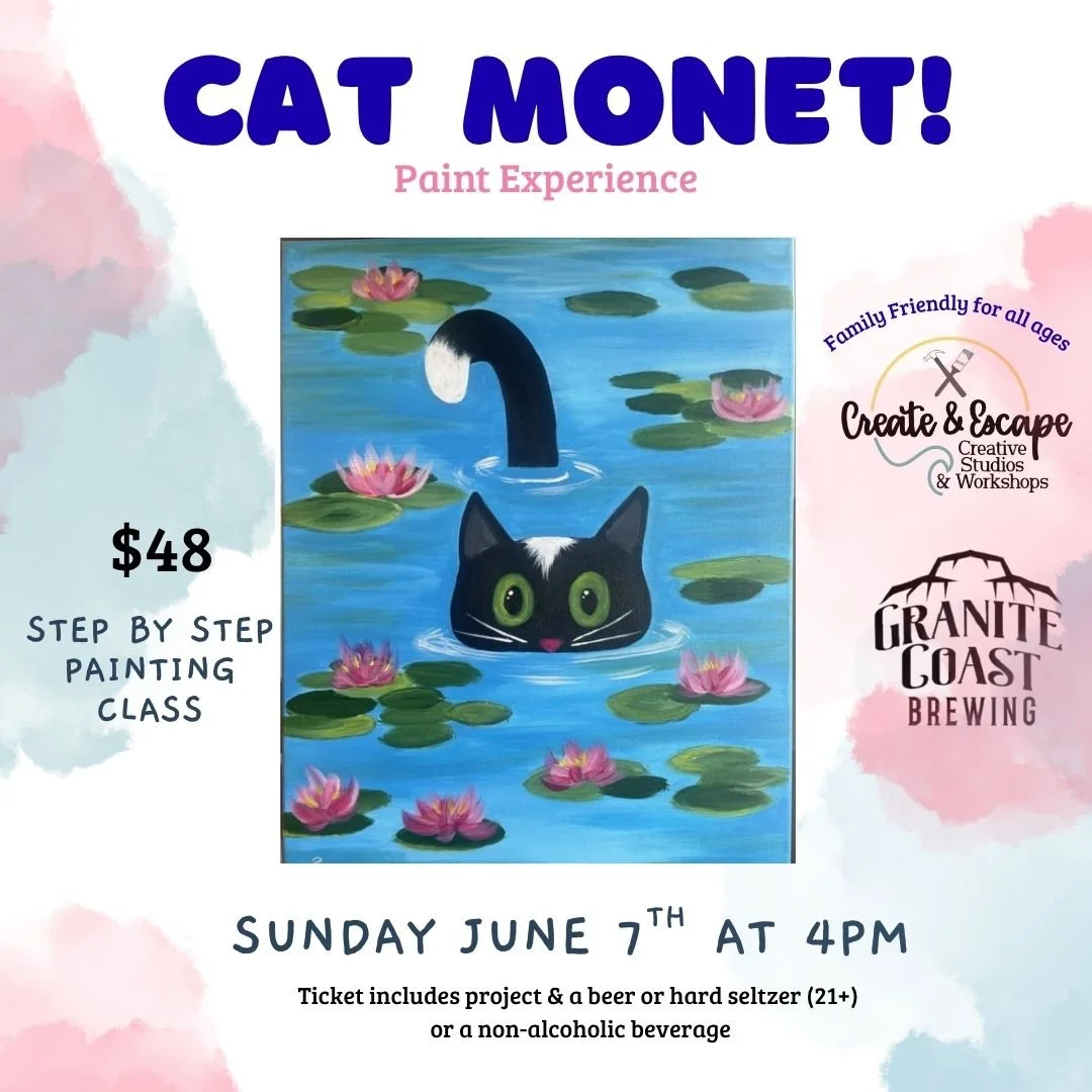 Cat Monet Paint Experience