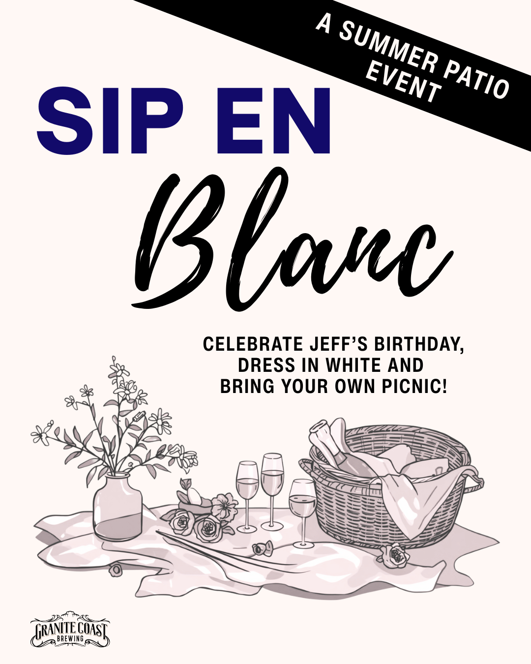 Sip en Blanc: A Patio Party