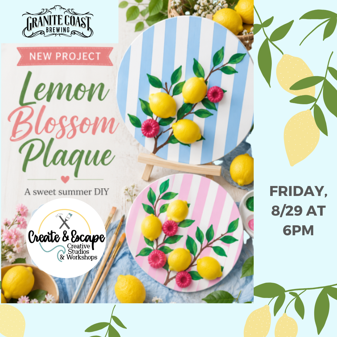 Lemon Blossom Plaque 