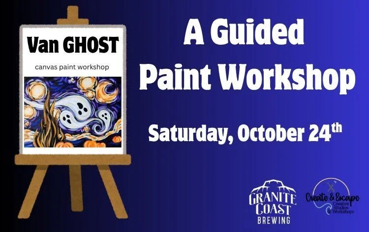 Van Ghost Canvas Paint Workshop