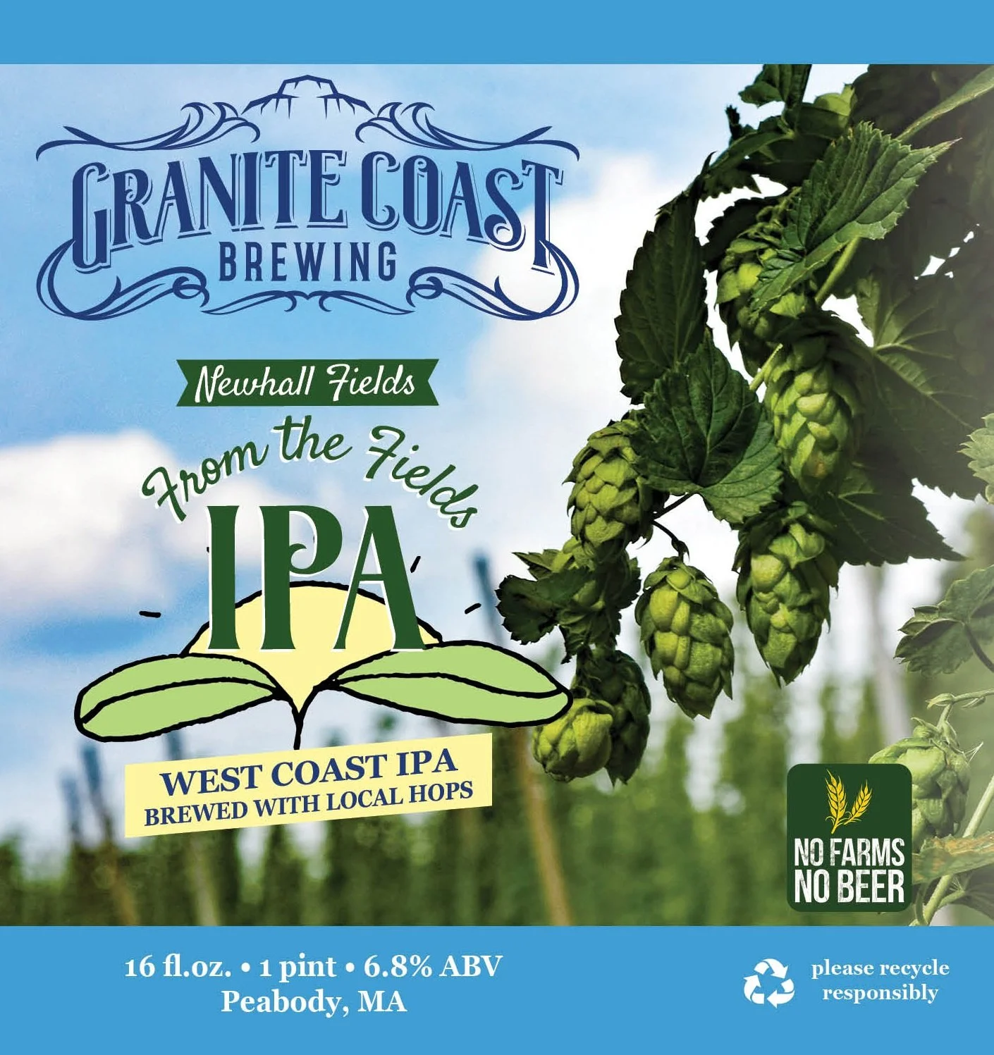 From the Fields West Coast IPA (can pour only)