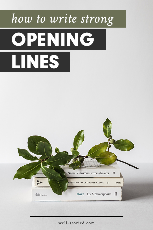 Top 10 Best Book Opening Lines – A Writer's Path