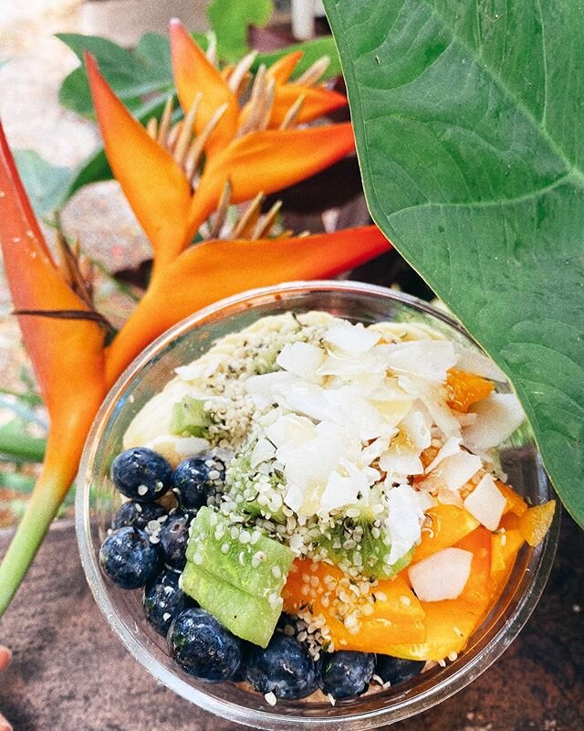 M o n d a y  vibes ☀️ hope everyone has a great week! We&rsquo;re open 8:30-3:00 everyday ! 🧡
-
-
-
#maui #hawaii #bowls #travel #eat #photography #paia #fruit #healthy #eating #fun #adventure