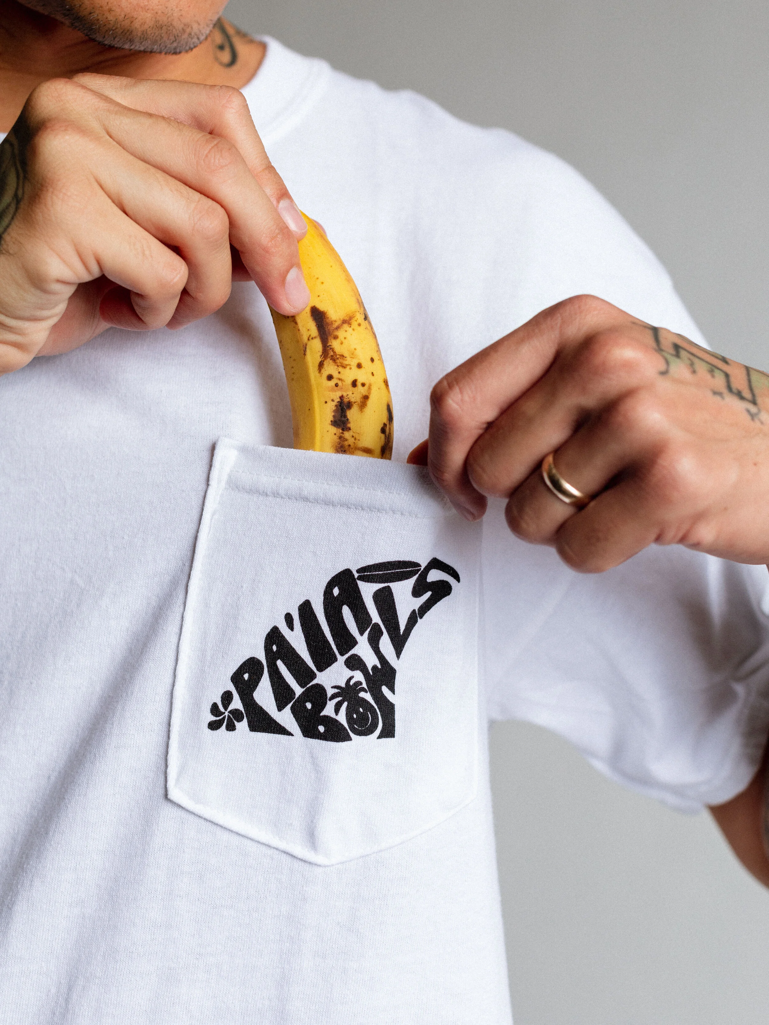 Fin Logo - Pocket Tee