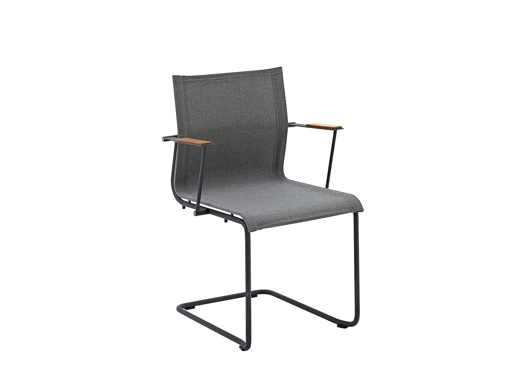 STACKING CHAIR WITH ARMS METEOR
