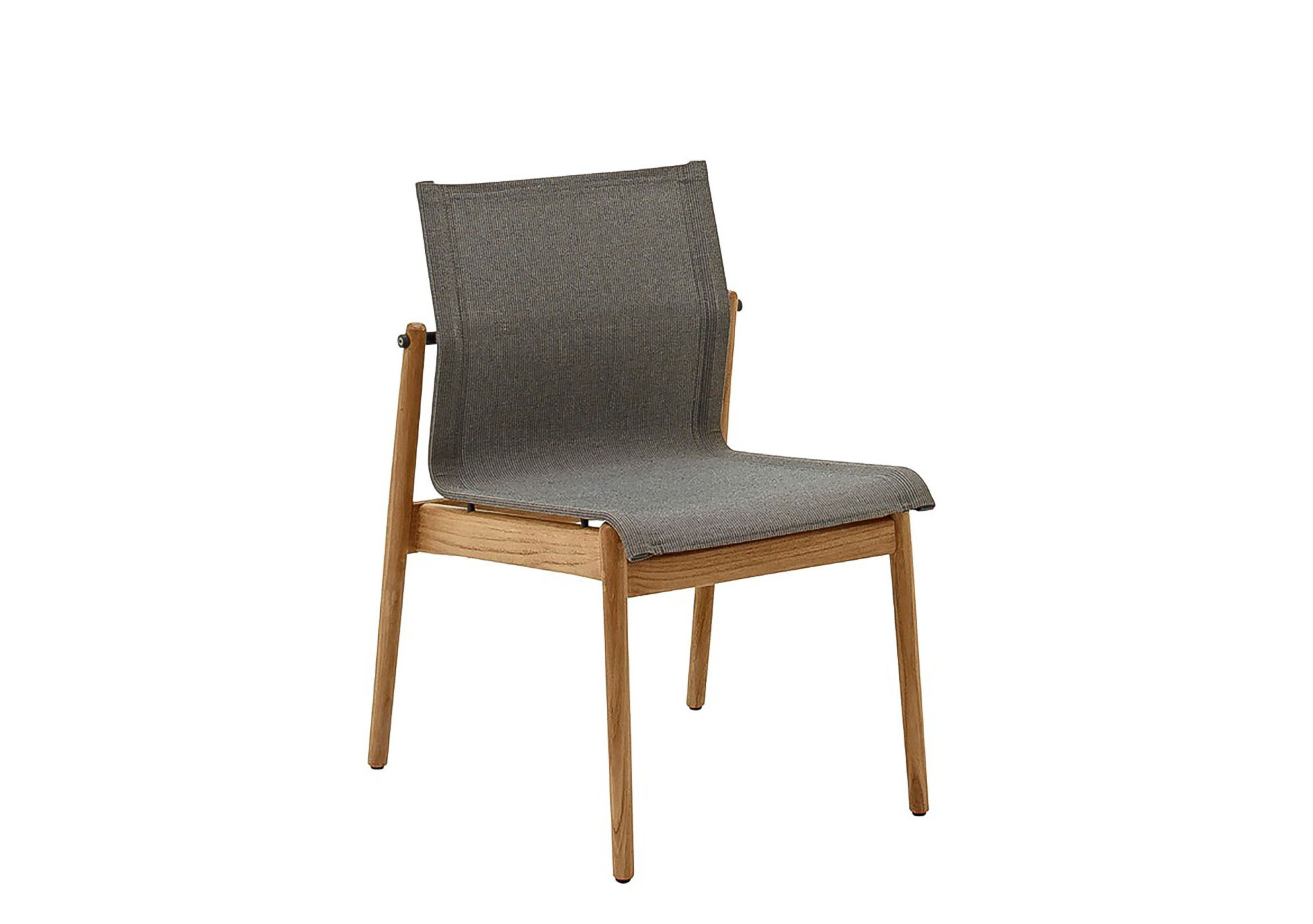 STACKING CHAIR METEOR/TEAK