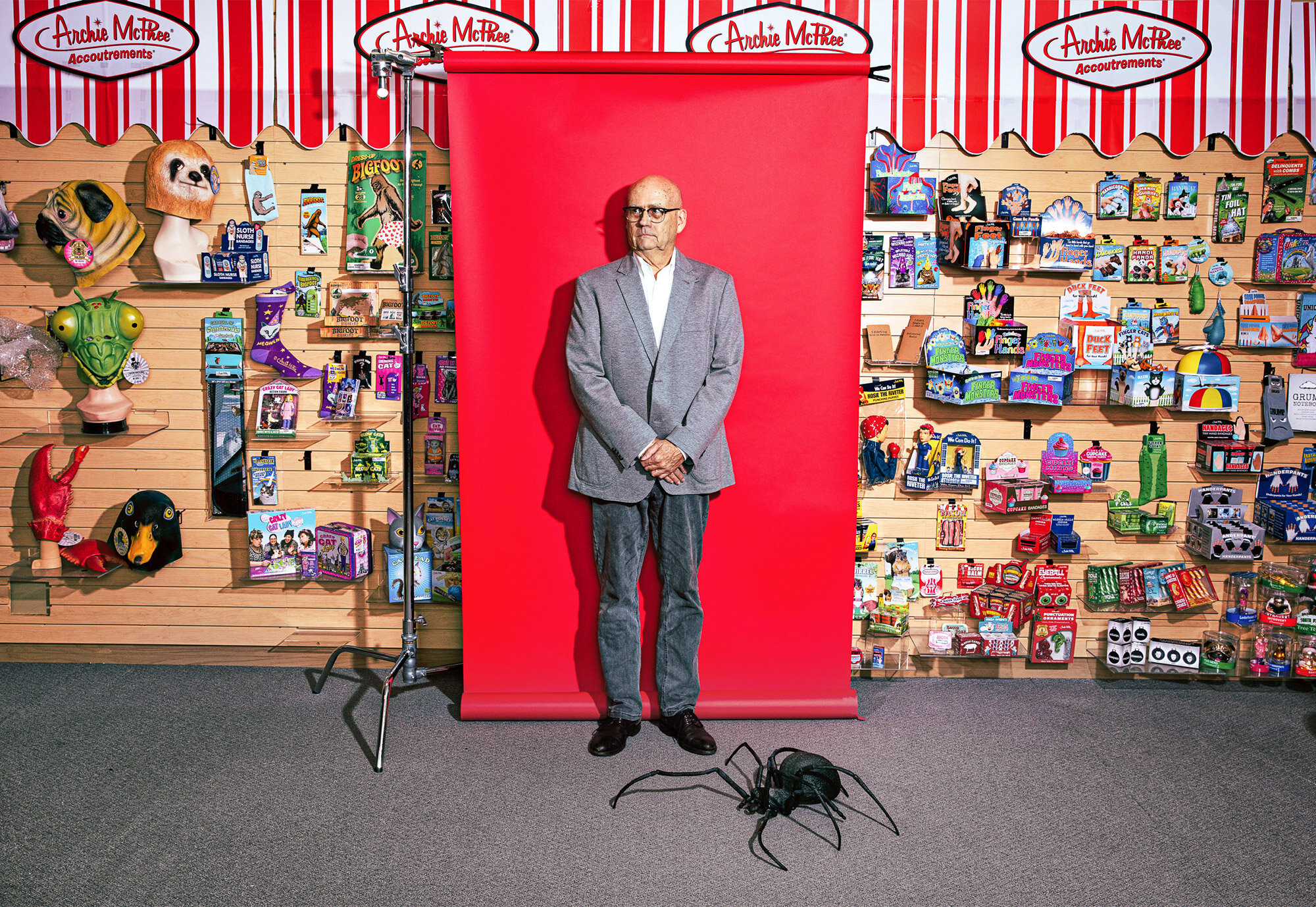 Mark Pahlow, founder and CEO of the gag gift company Archie McPhee, for Seattle Met Magazine