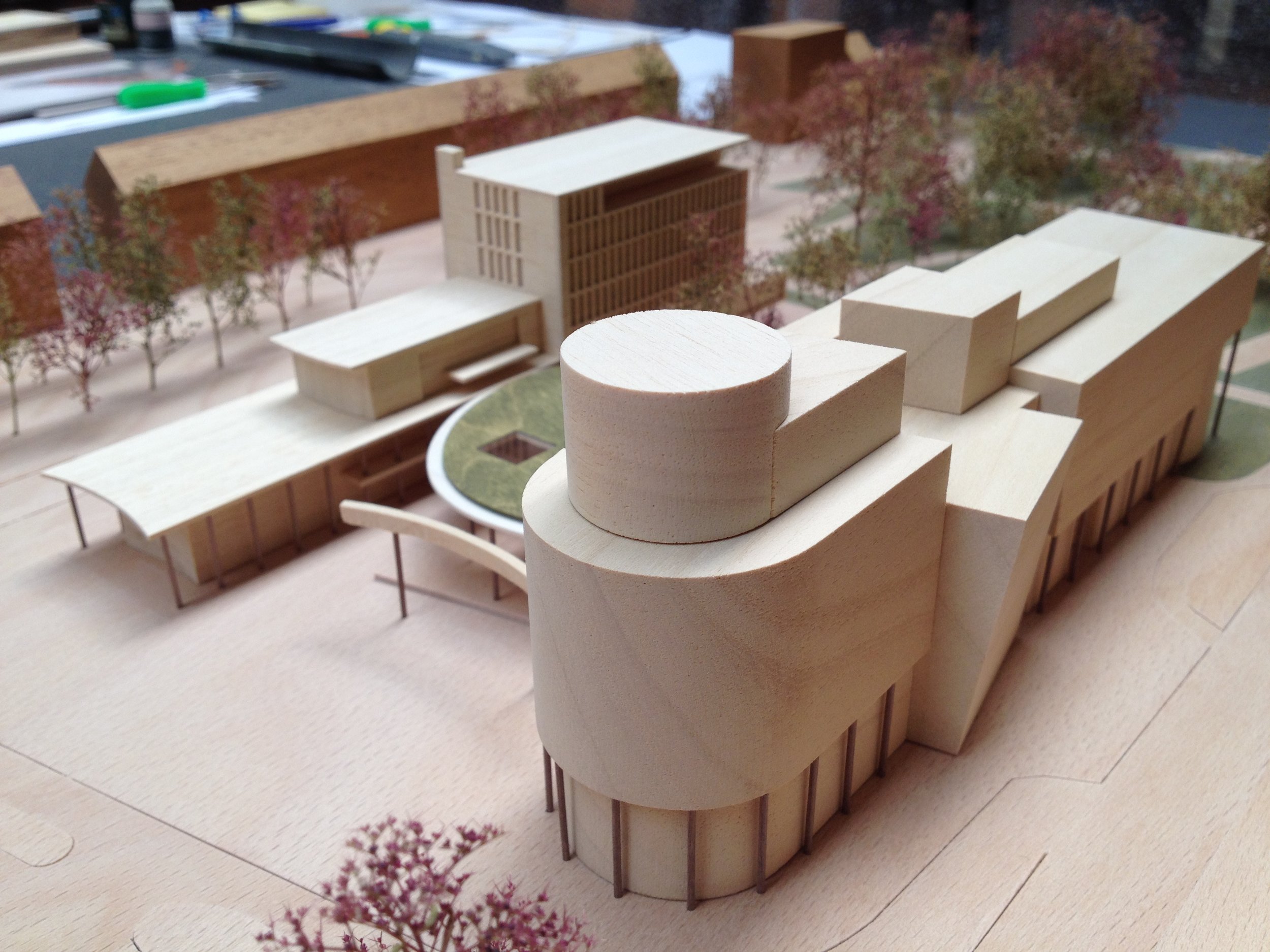 MAQUETTE MAQUETTEBOUW SCALEMODEL HUB ARCHITECTEN SITE ZUID GENT.JPG