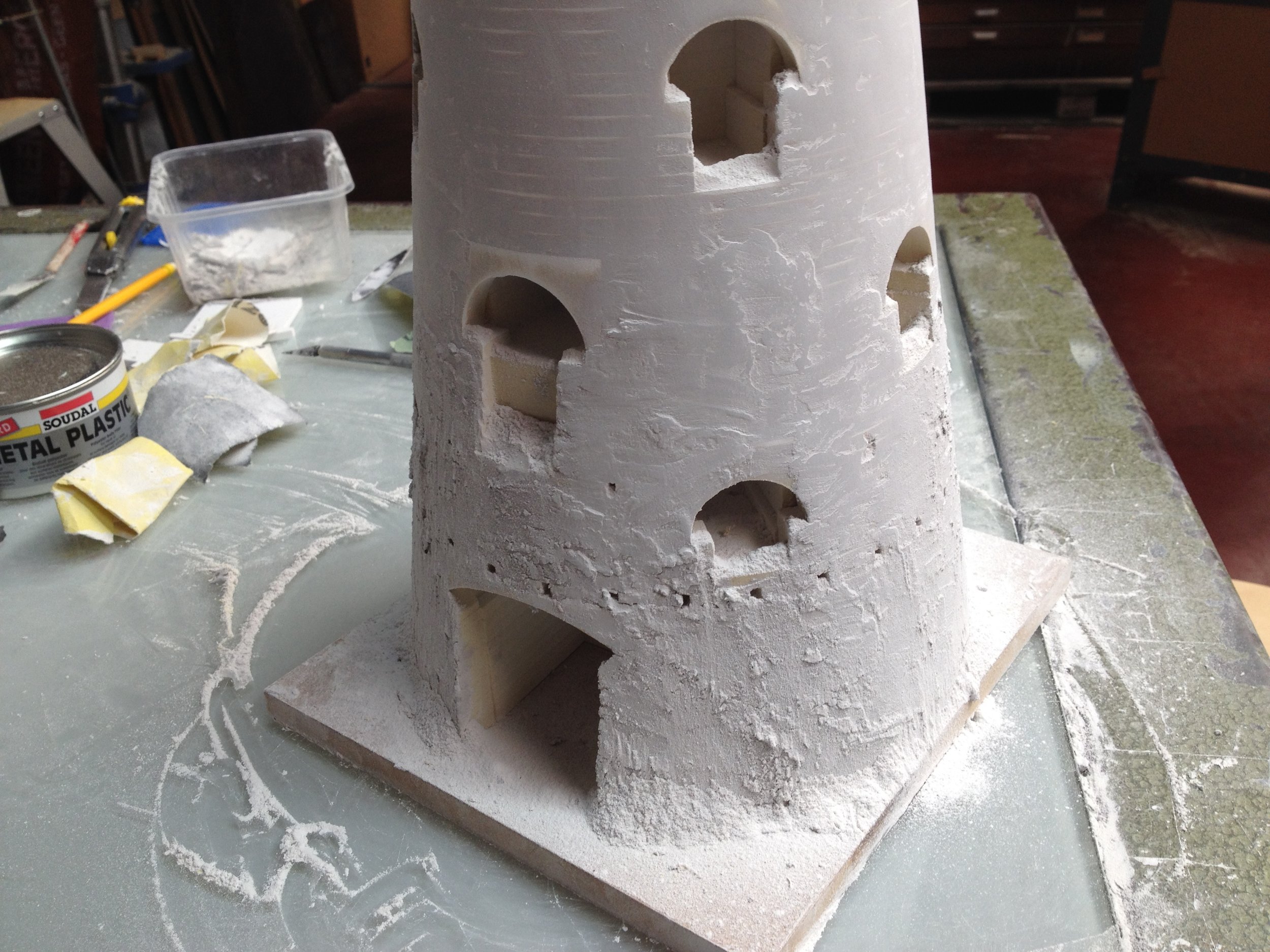 MAQUETTE ATTAK MAQUETTEBOUW SCALEMODEL MOULIN DE EVERE.JPG