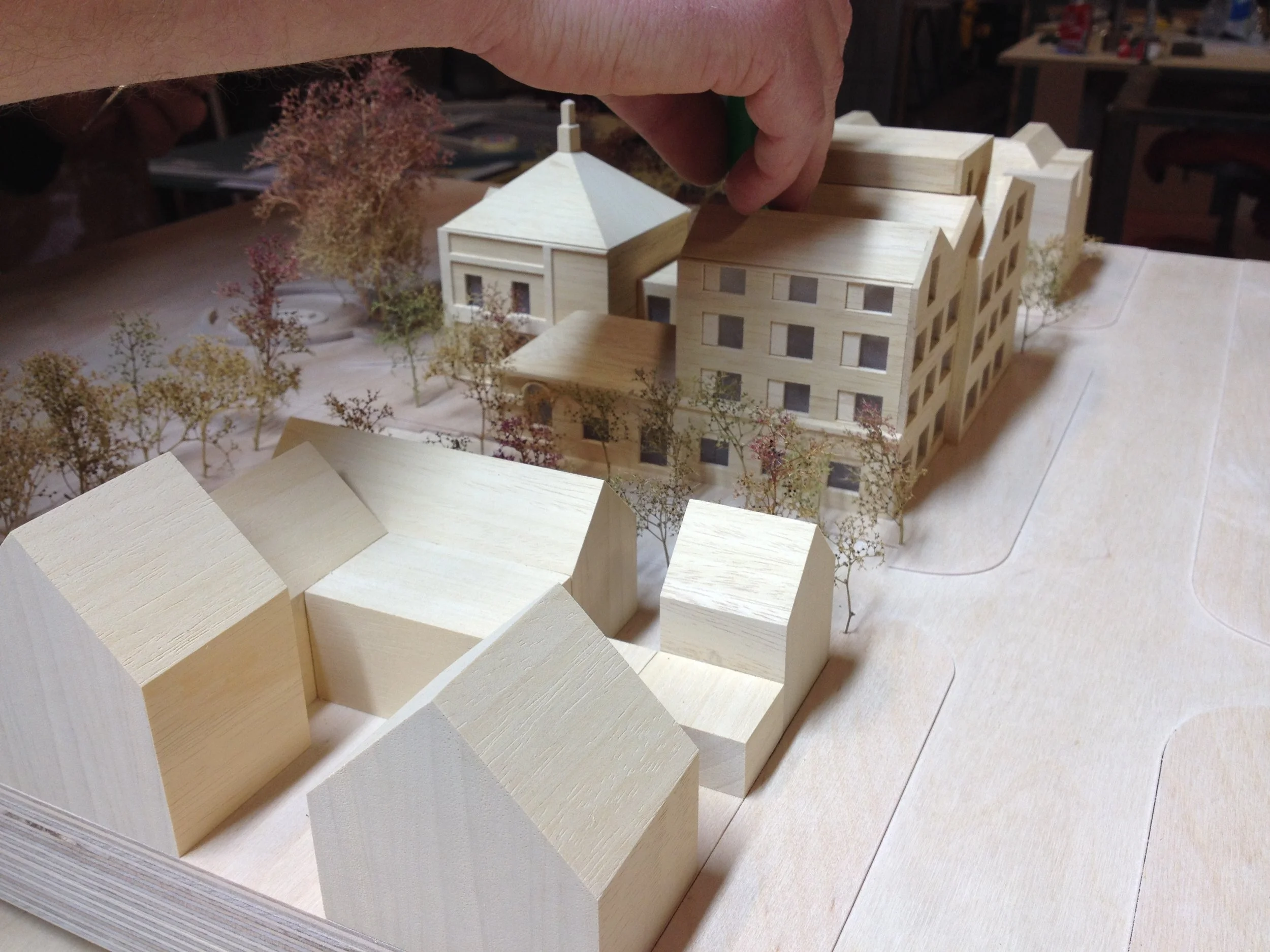 MAQUETTE MAQUETTEBOUW MODEL ARCHITECTUUR 2016 - FVWW - Leopoldsburg.JPG