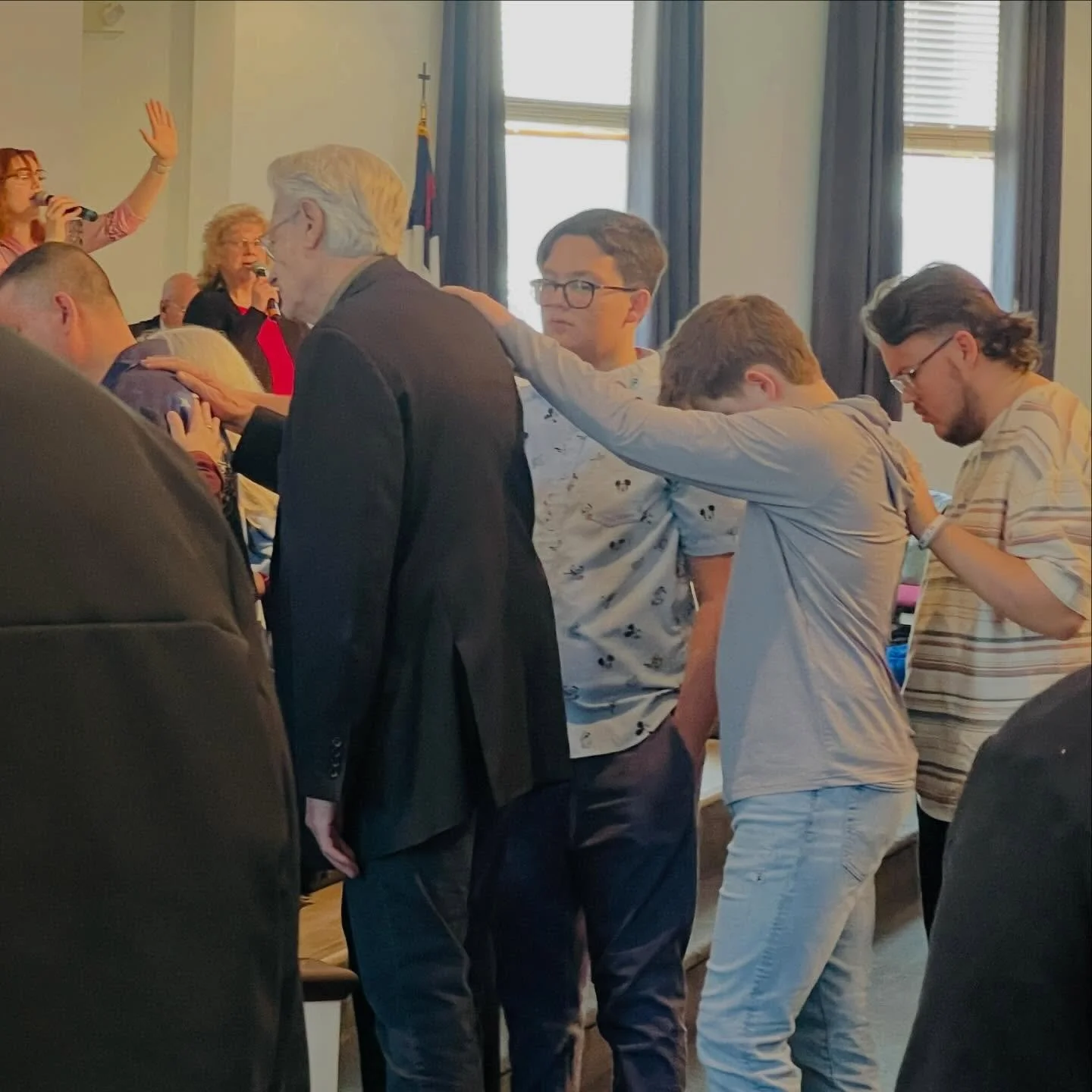 We believe in the power of prayer. It&rsquo;s not a genie granting wishes, it&rsquo;s not magic, it&rsquo;s not vibes or thoughts. We&rsquo;re grateful to have a church full of folks that will pray for each other &mdash; and we thank God for moments 