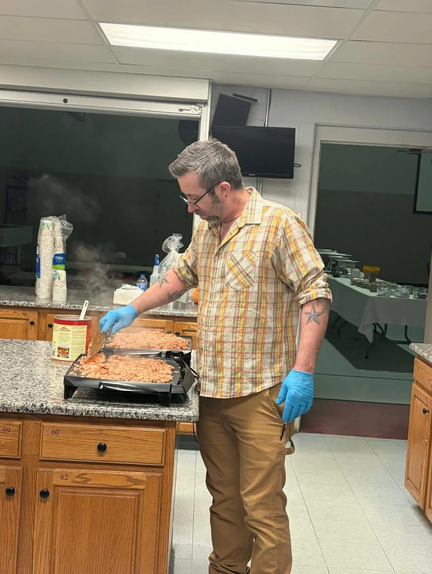 We&rsquo;re still thinking about 
✝️🌿❤️ YESTERDAY ❤️🌿✝️

Thanks to HCMen for preparing a delicious breakfast for everyone! All donations benefit our Men&rsquo;s ministries. We love being able to eat and fellowship before heading into a morning of E