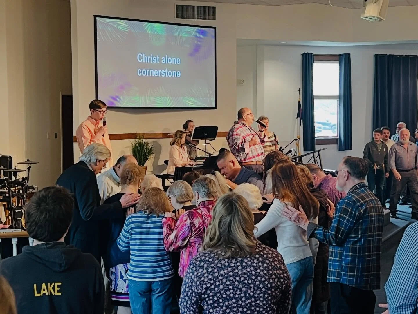 Aren&rsquo;t you tired of carrying that unnecessary weight of shame and sin? Let it go. Lay it down. Make now the time. 

With Christ, you&rsquo;re forgiven and free.