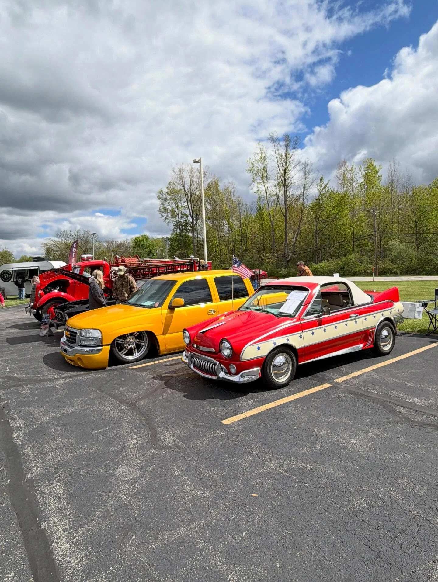To our sponsors, vehicle registrants, vendors, auction item donors, DJ, event volunteers, security team, planning team members, event chairs Charlie &amp; Toni Orns, and everyone that bought food, auction items, and made general donations &mdash;-

T
