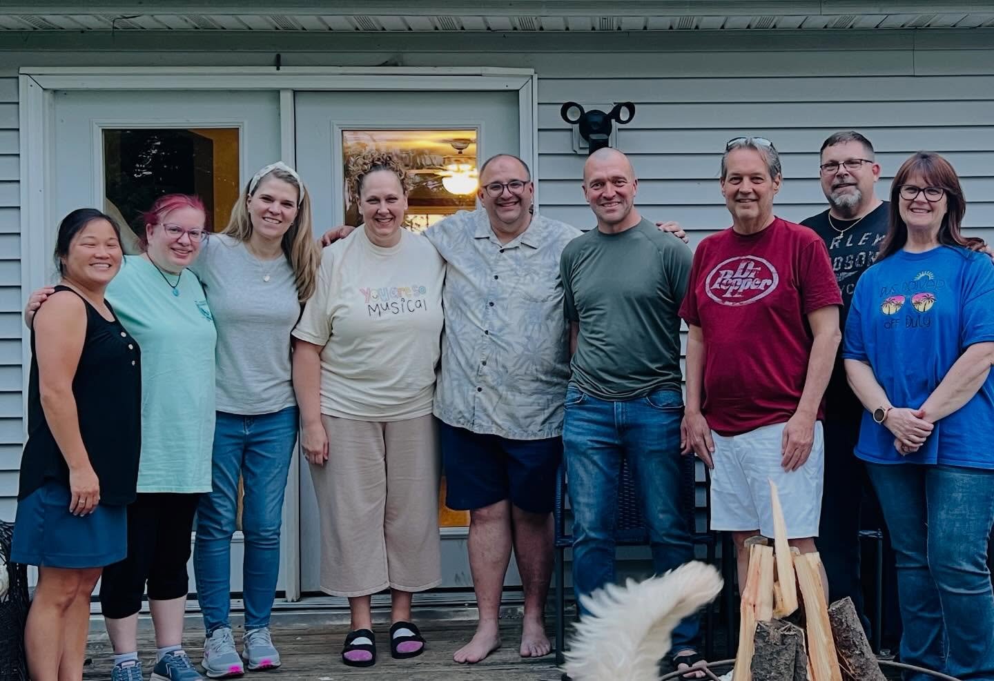 Our Wednesday night small group met tonight at Pastor Michael and Jennifer Long&rsquo;s home for a cookout. A few were missing from the photo and the night, but we love hanging out together! Find your people with us&mdash;there&rsquo;s a group or a c