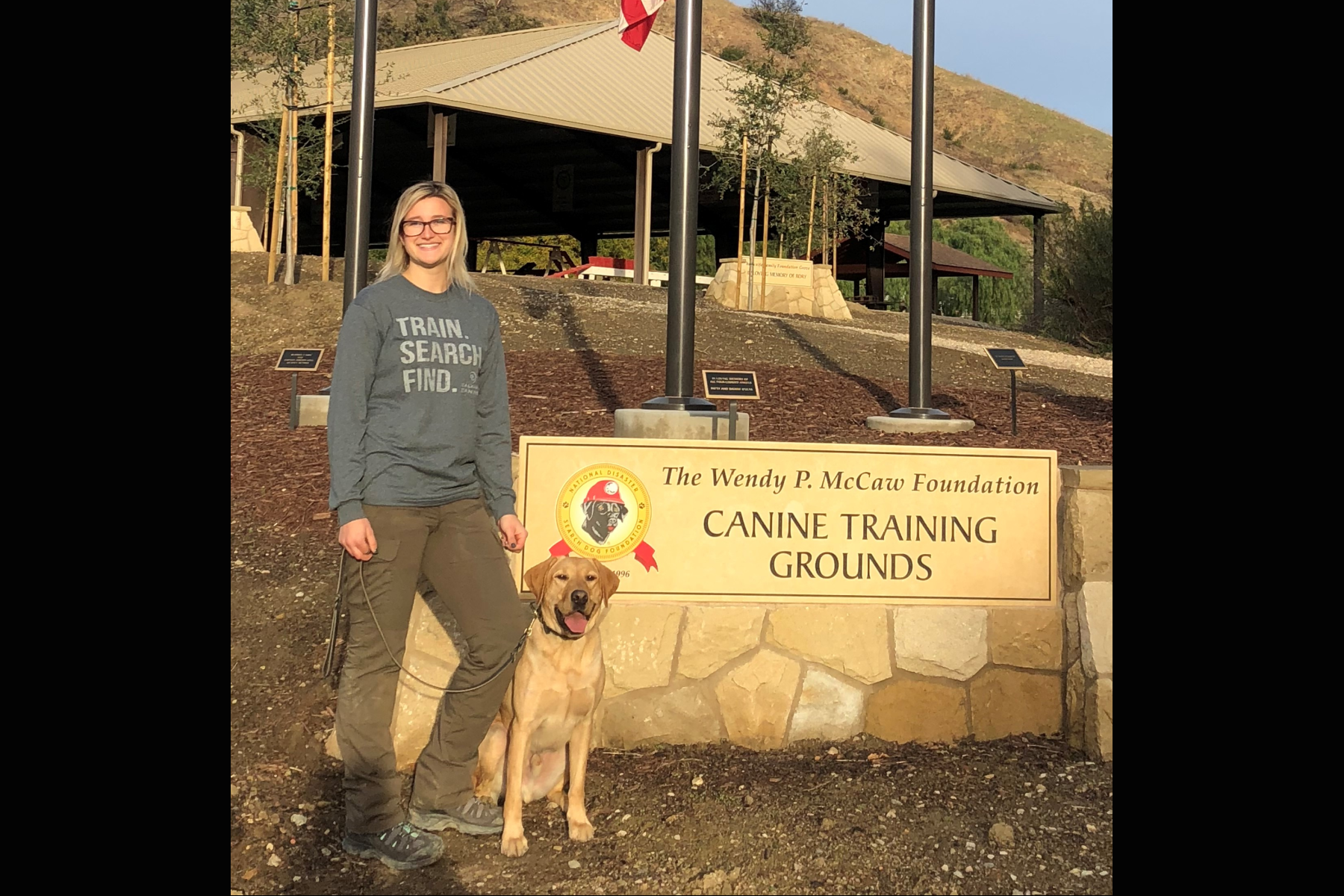 Angelicia Petrovic &amp; K9 Sawyer