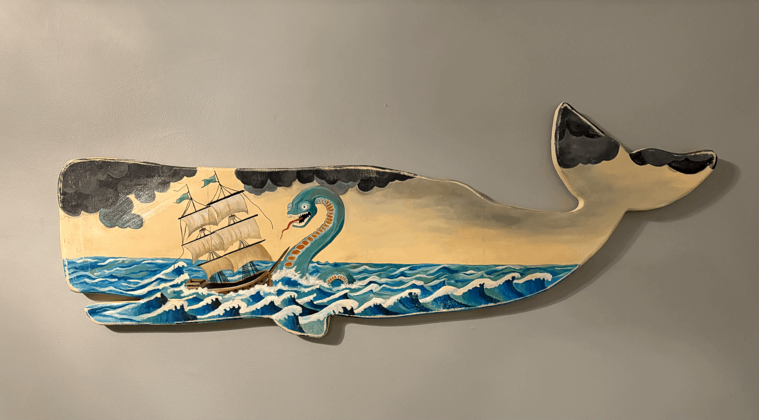  Acrylic on wood 34”x13” 