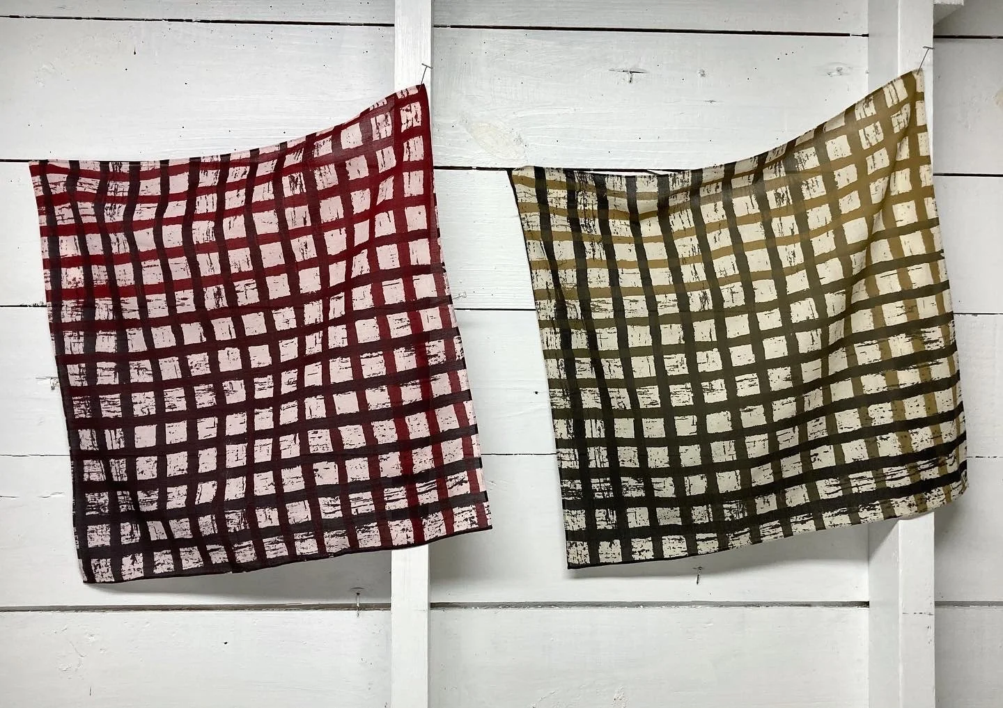 Screenprinting with Natural Dyes Mordant Printing — Kingsland Printing
