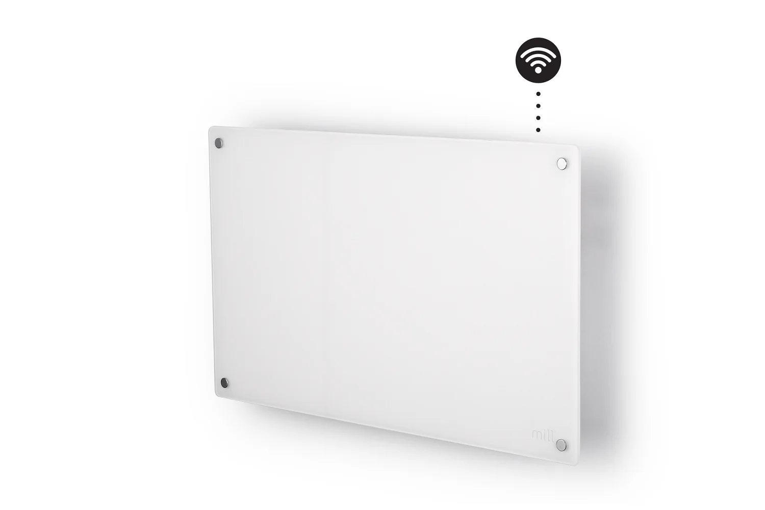Mill AV600 wifi heater side view