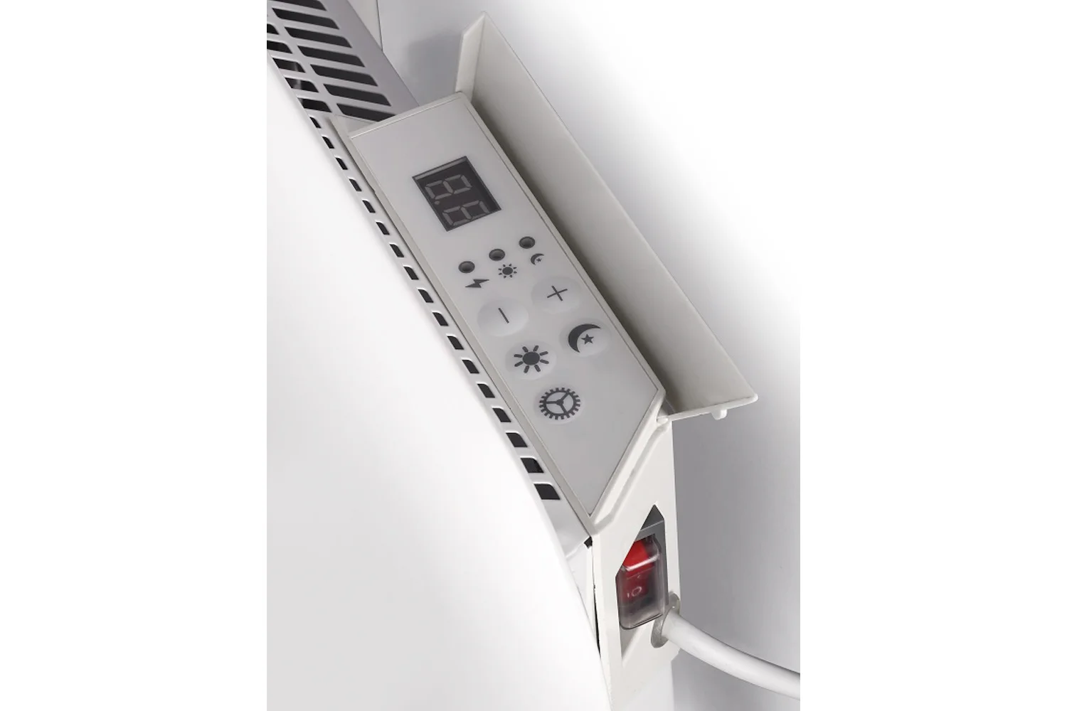 Mill IB600 steel heater controls