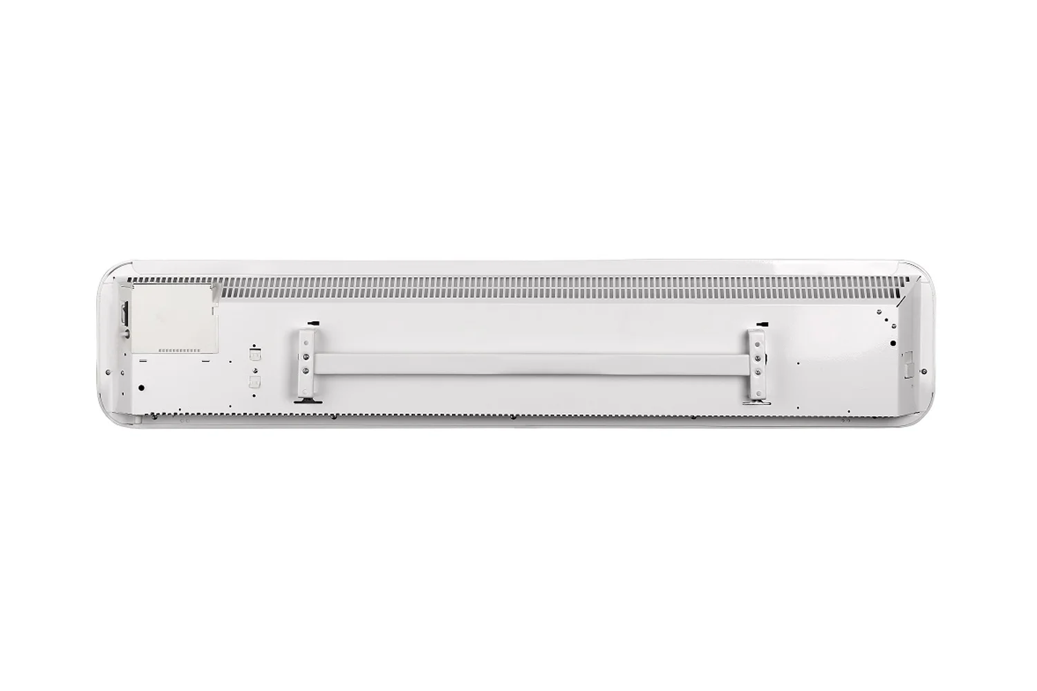 Mill IB800 steel heater back view